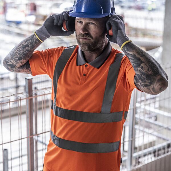 Hi-vis Pro contract polo Thumbnail