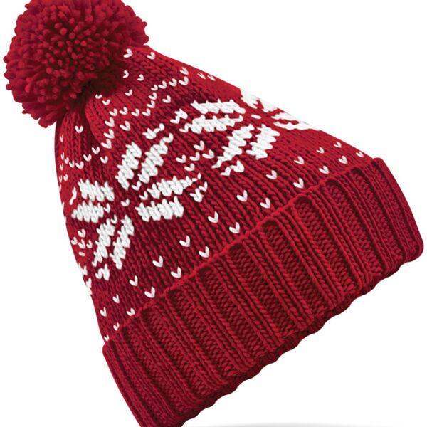 Beechfield Fair Isle Snowstar® Beanie Thumbnail