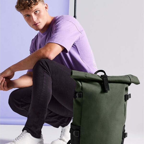 Block Roll-Top Backpack Thumbnail