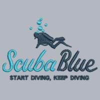 Unisex Hoody - Teal & Navy Logo Design